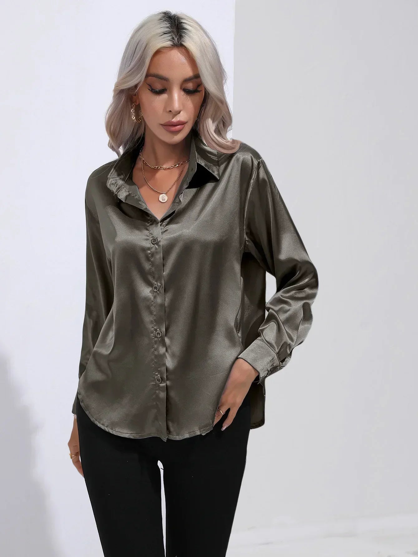 La Musea™ | Camicetta in raso