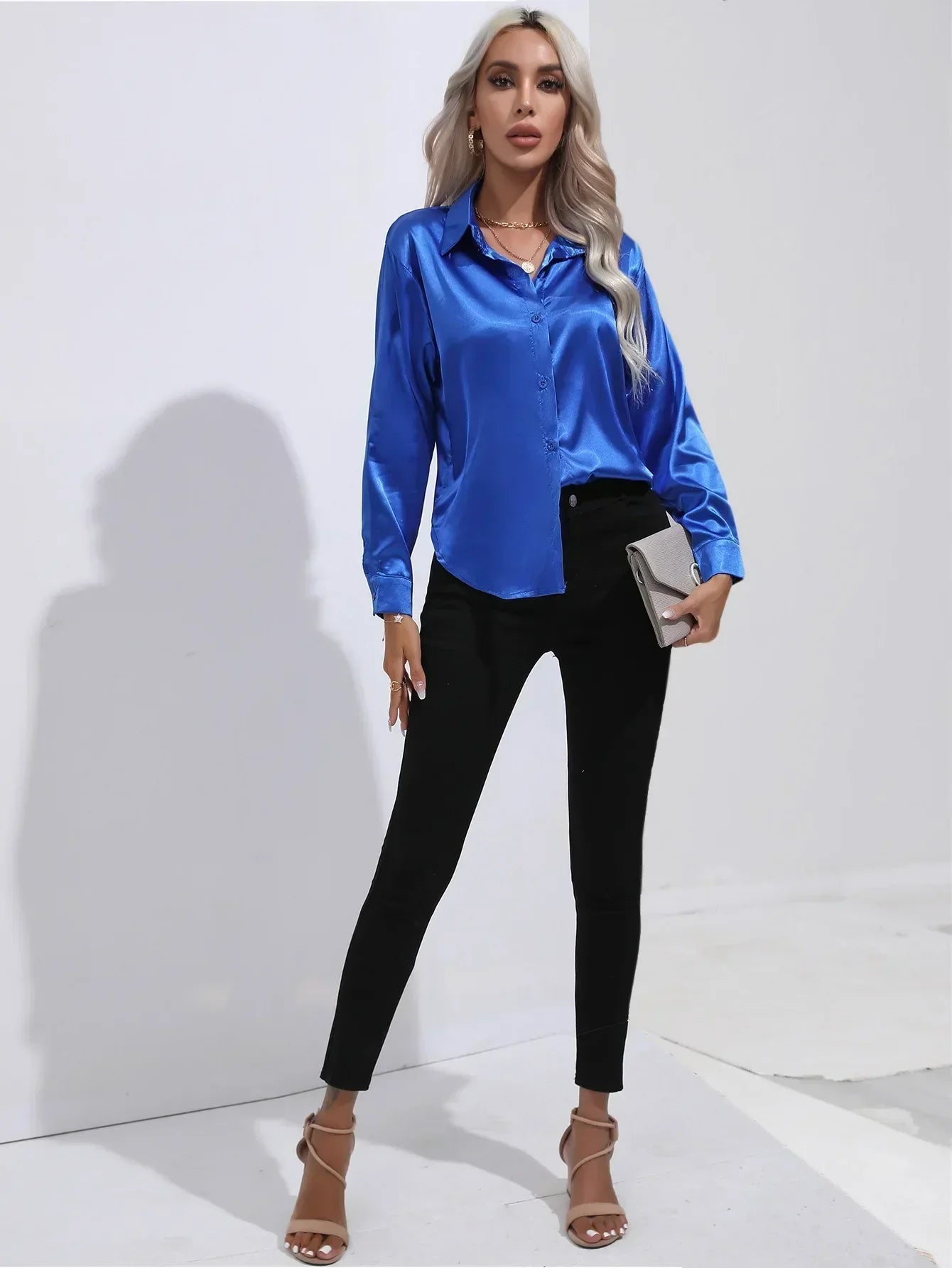 La Musea™ | Camicetta in raso
