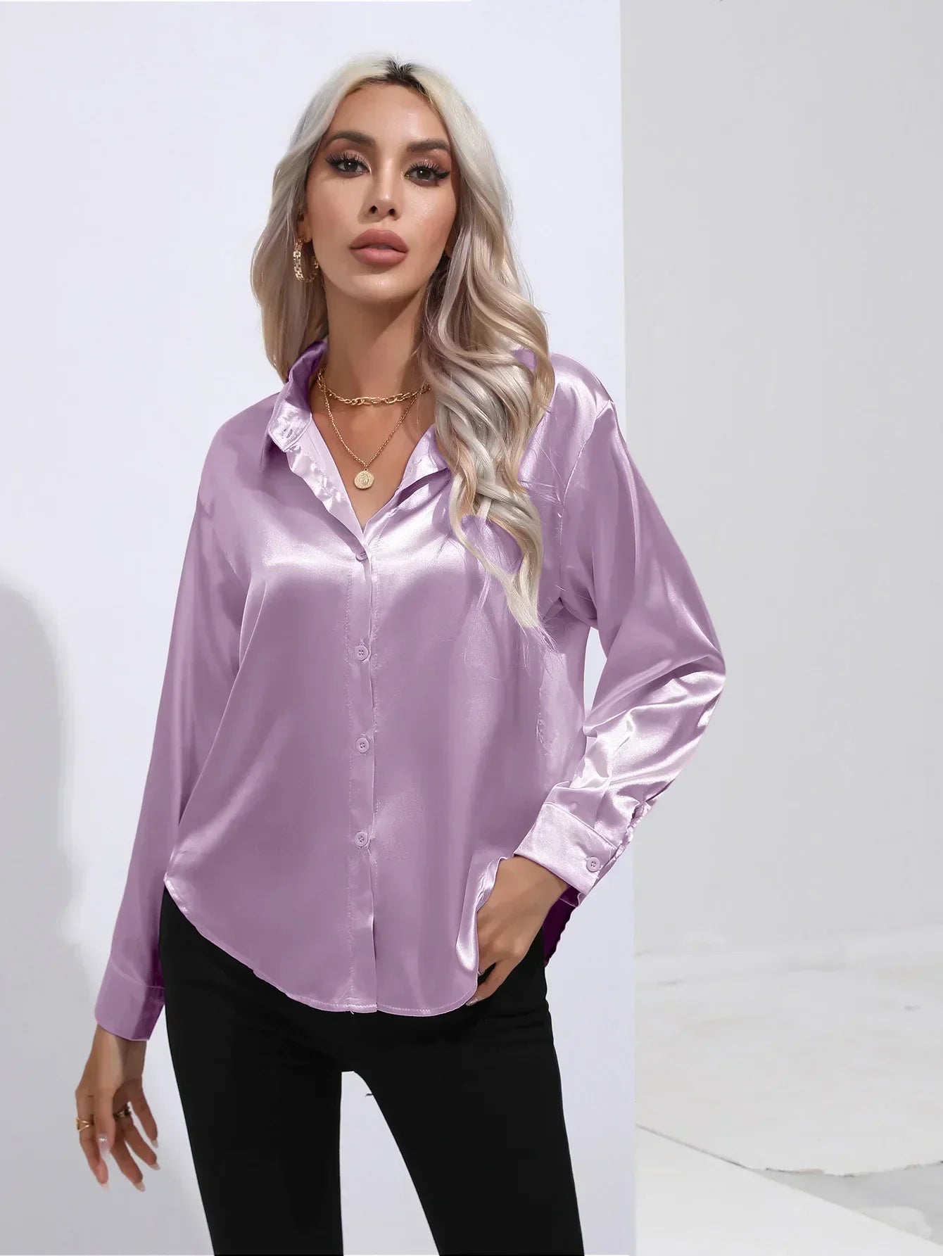 La Musea™ | Camicetta in raso