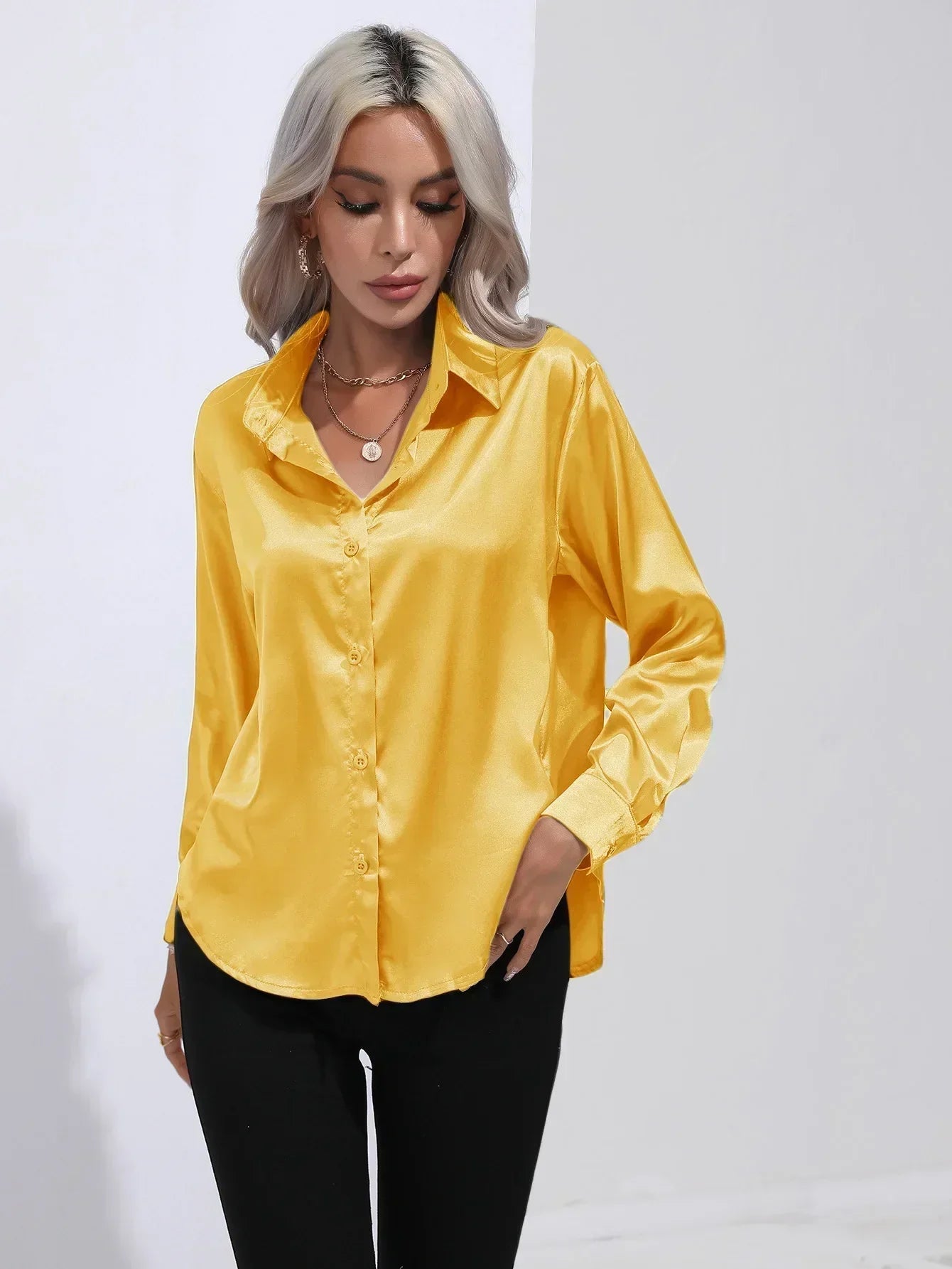 La Musea™ | Camicetta in raso