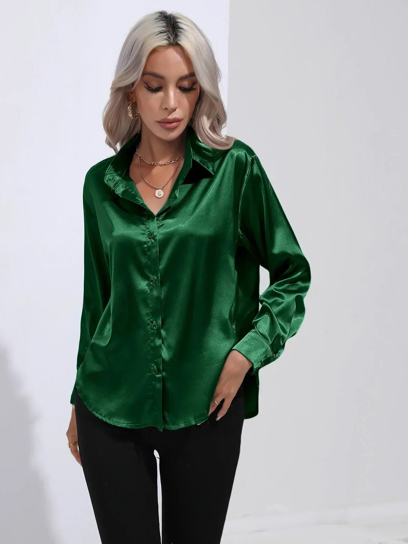 La Musea™ | Camicetta in raso