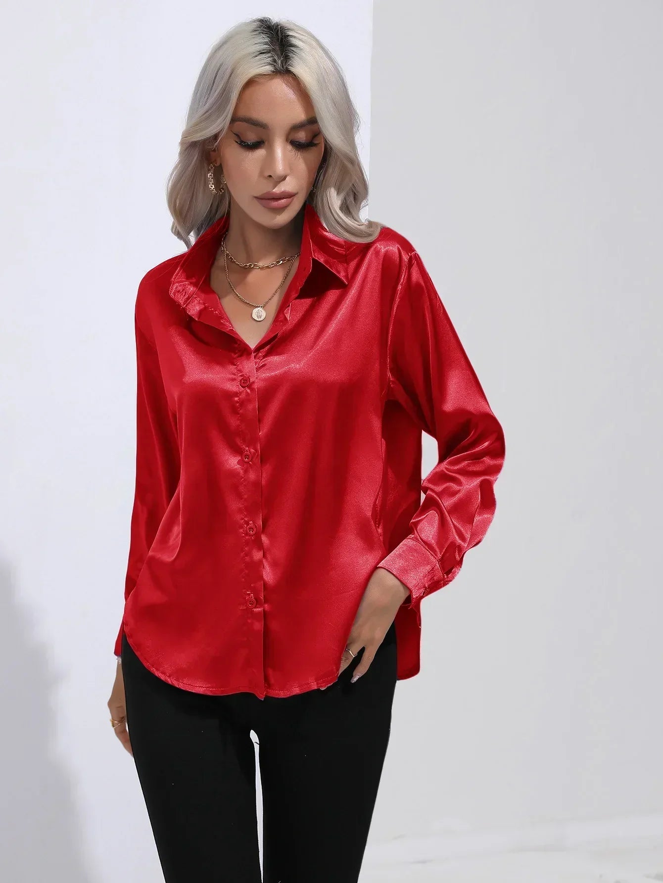 La Musea™ | Camicetta in raso