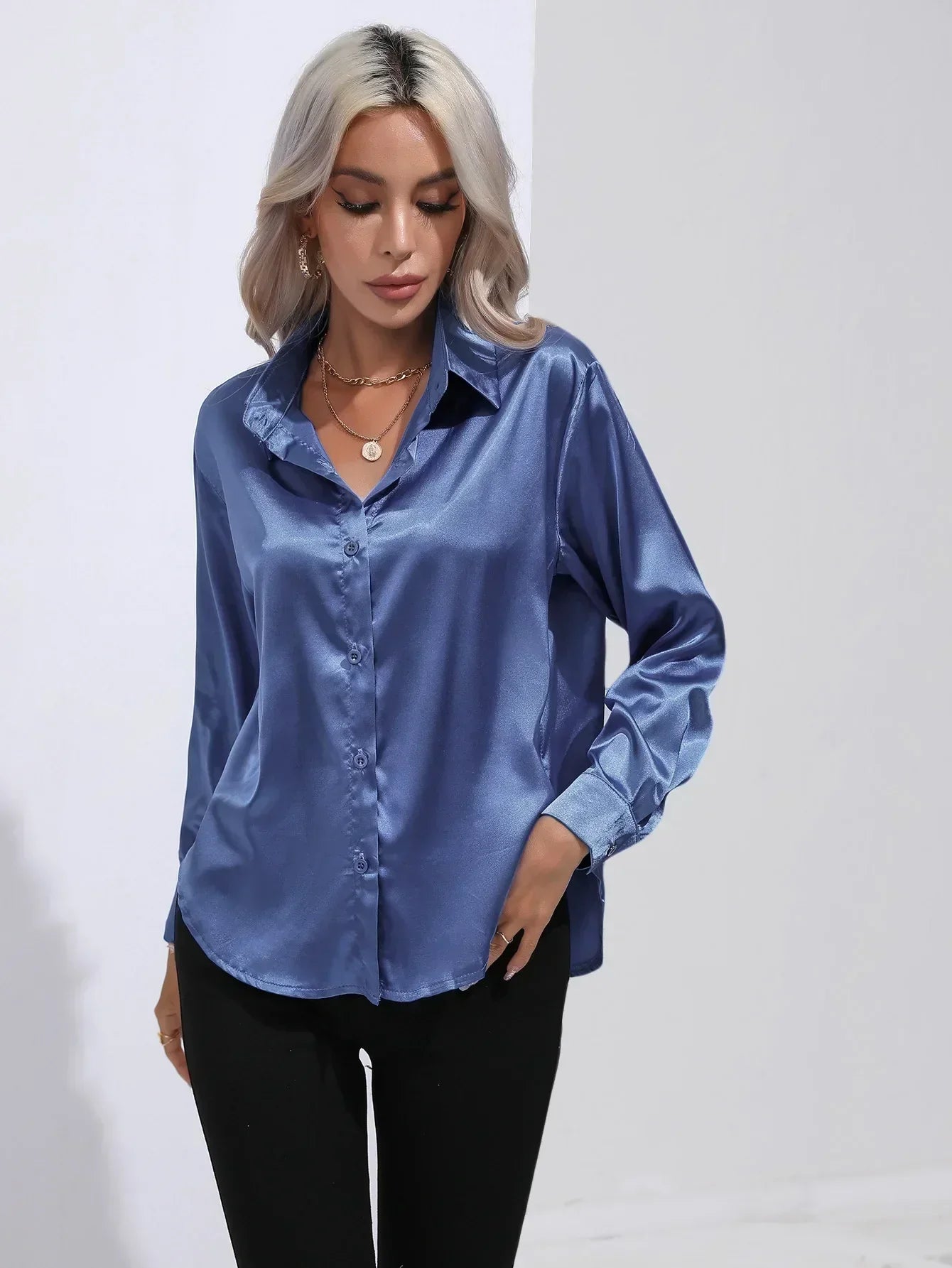 La Musea™ | Camicetta in raso