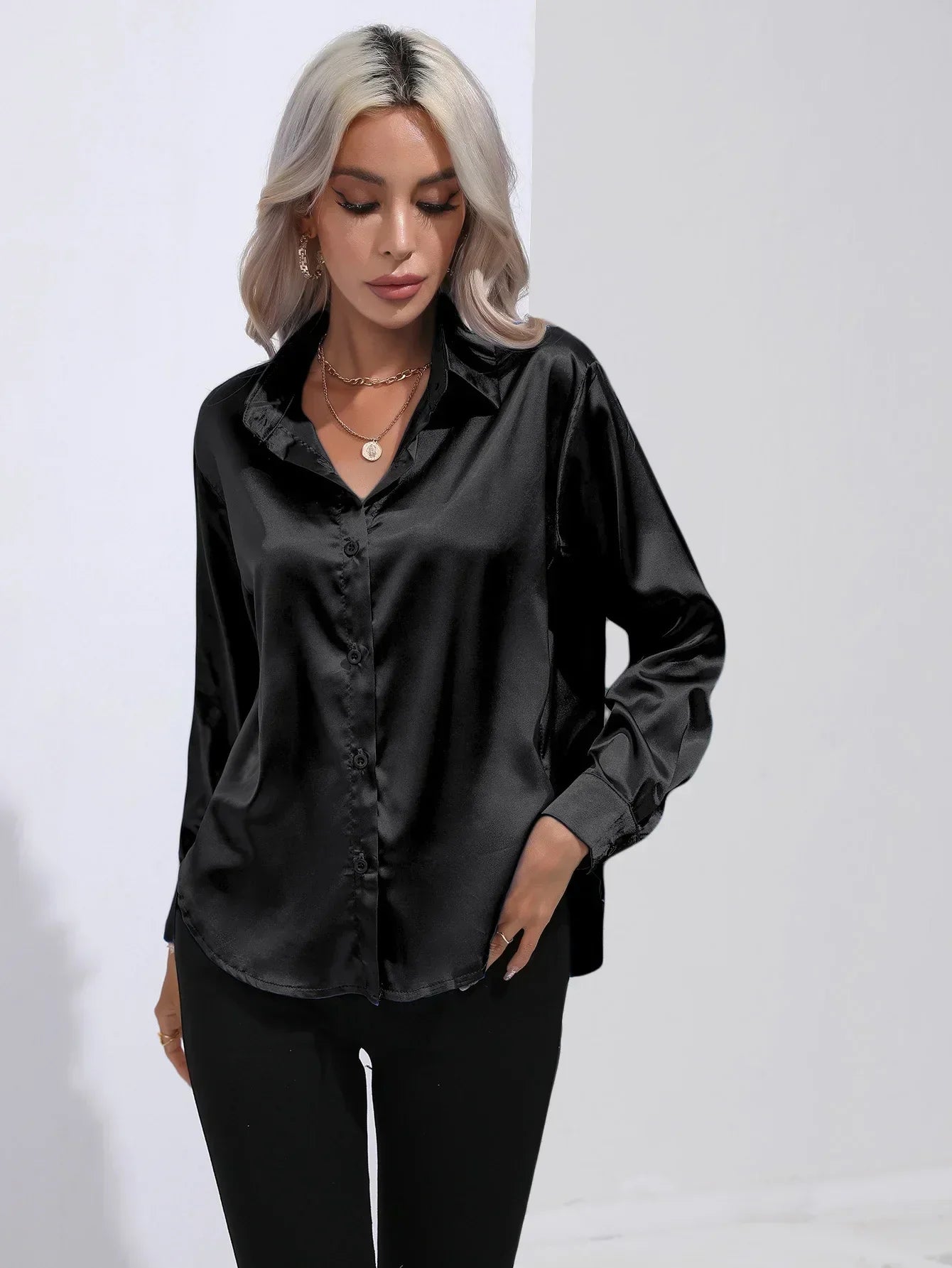 La Musea™ | Camicetta in raso