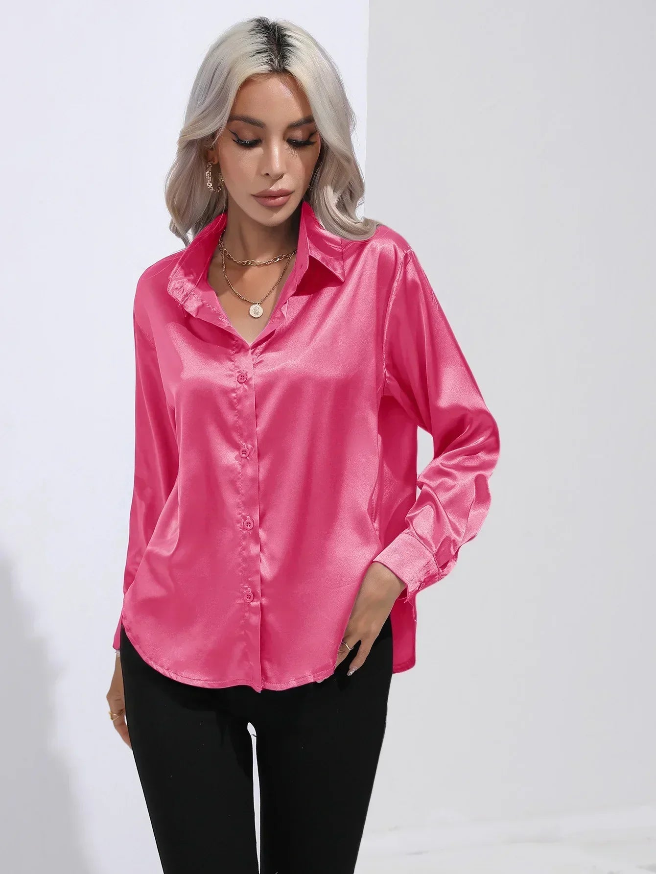 La Musea™ | Camicetta in raso