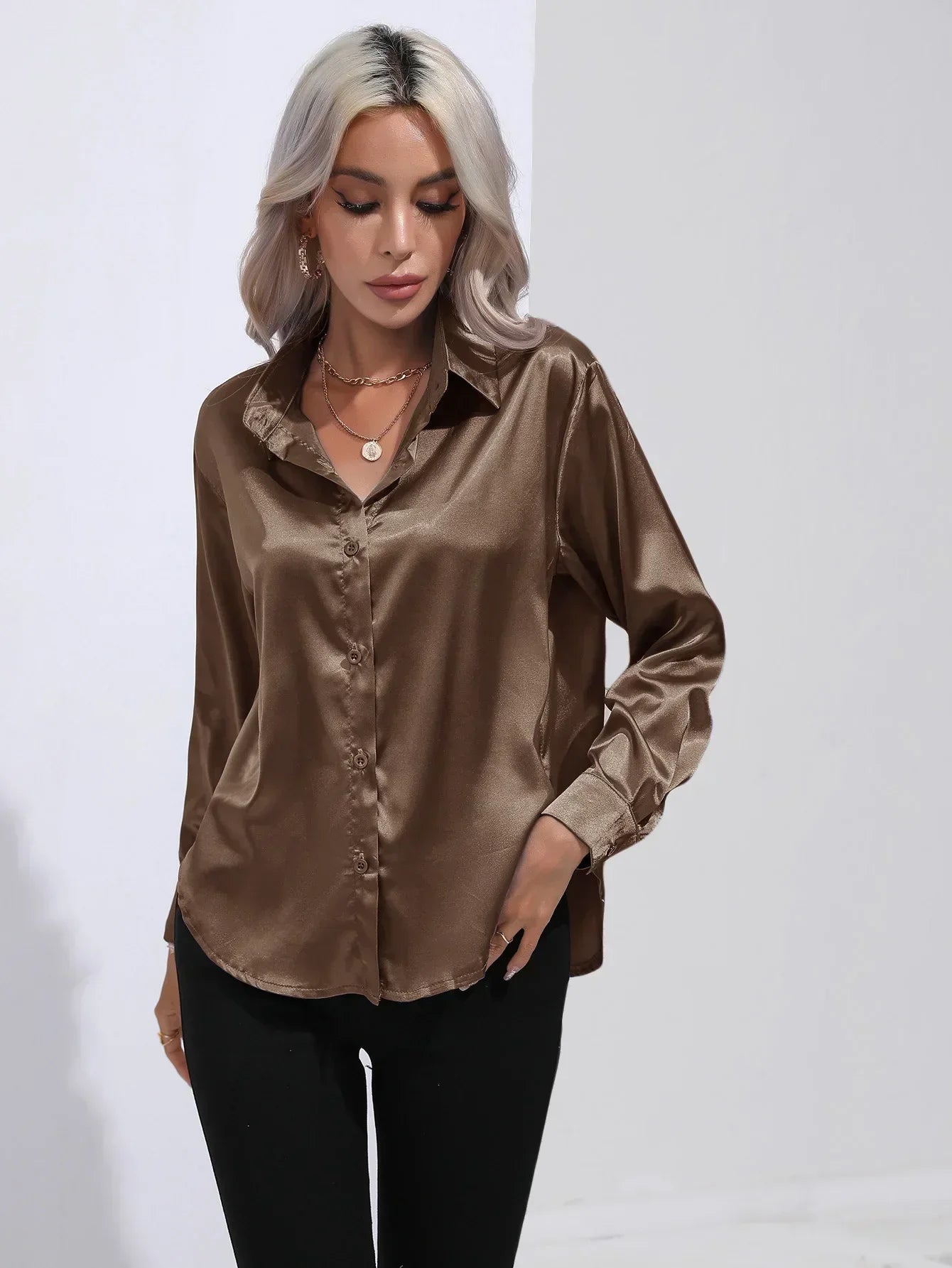 La Musea™ | Camicetta in raso
