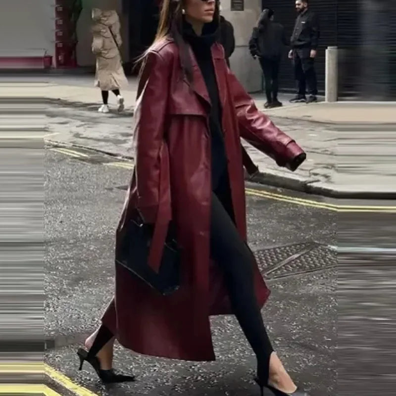 La Musea™ | Cappotto in pelle