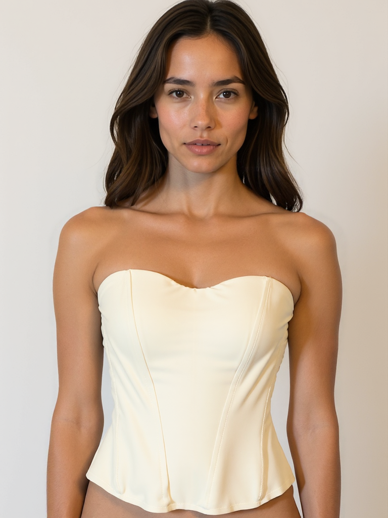 La Musea™ | Corsetto bianco di lusso