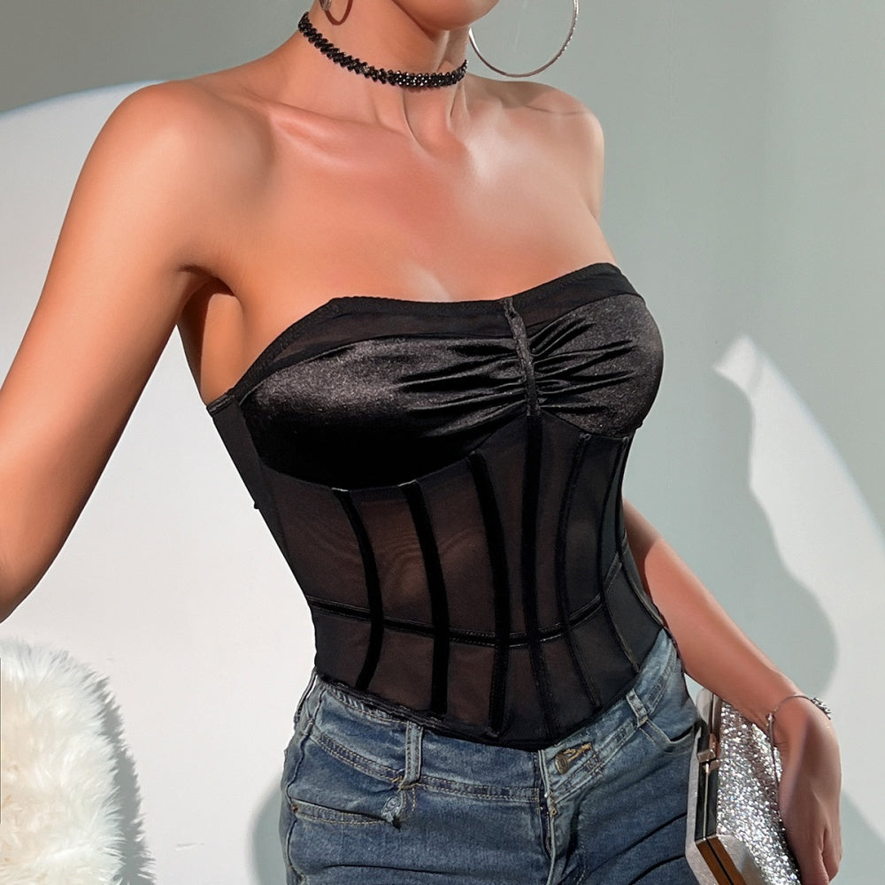La Musea™ | Corsetto nero di lusso