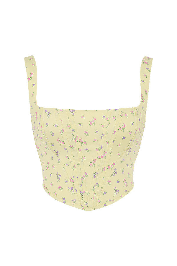 La Musea™ | Corsetto con dettagli floreali