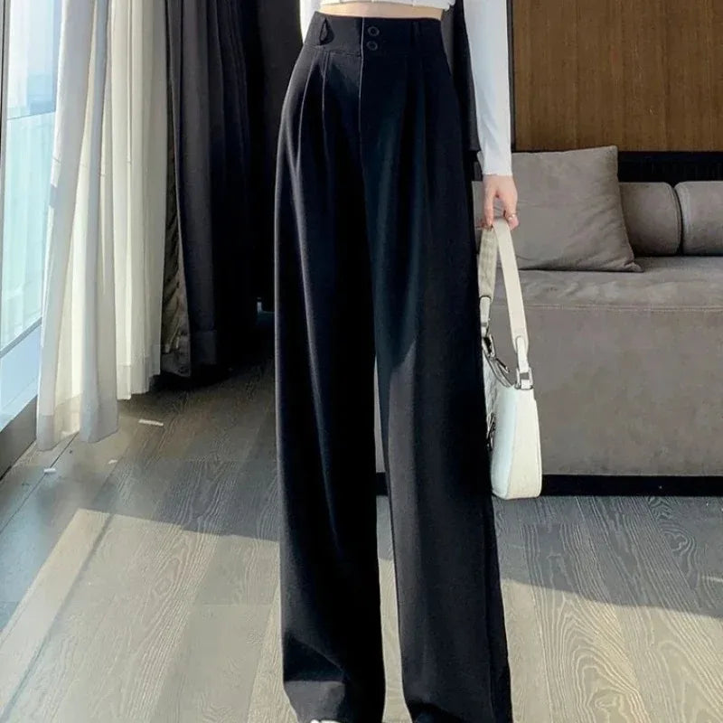 La Musea™ |  Pantaloni eleganti a gamba larga