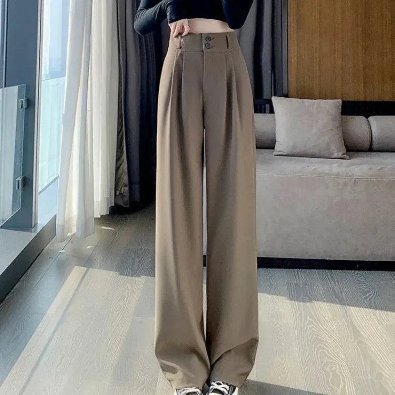 La Musea™ |  Pantaloni eleganti a gamba larga